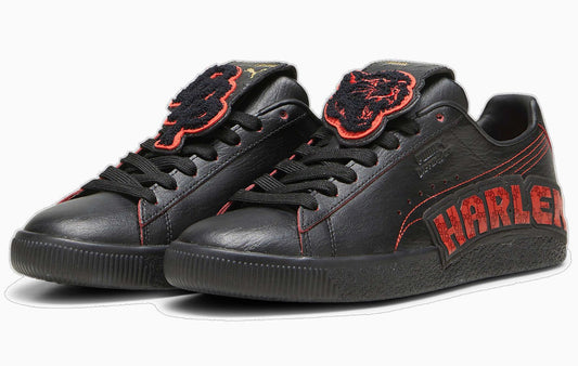 Puma x Dapper Dan Clyde Black Sneaker