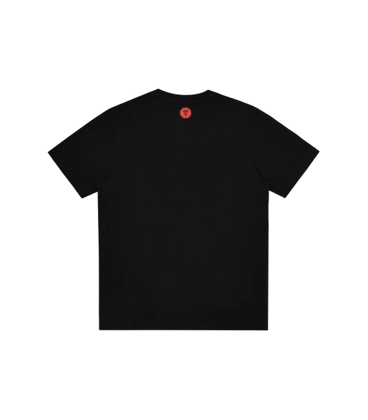 Ice Cream Running Dog T-Shirt Black