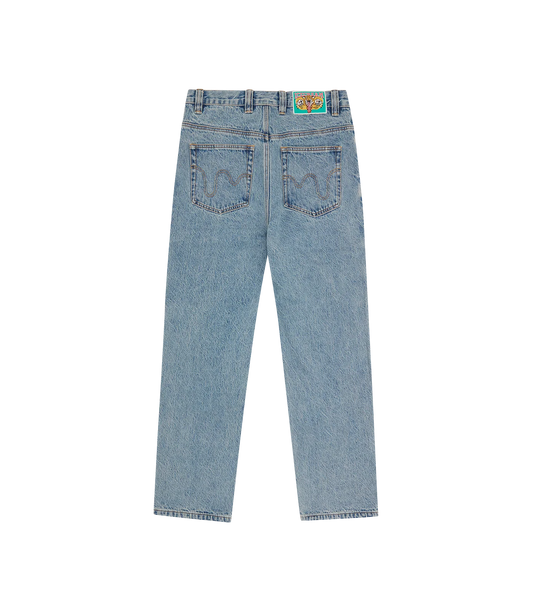 Ice Cream Running Dog Jeans Light Wash Blue