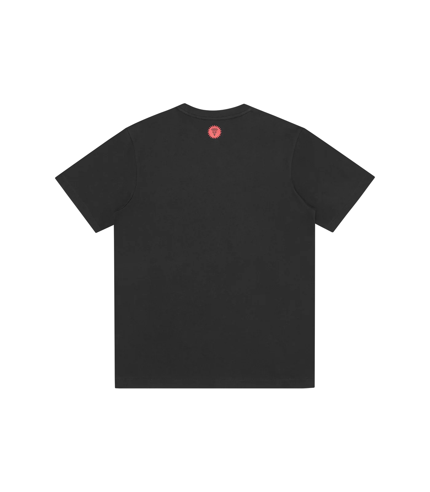 Ice Cream Running Dog Polka Dot T-Shirt Black