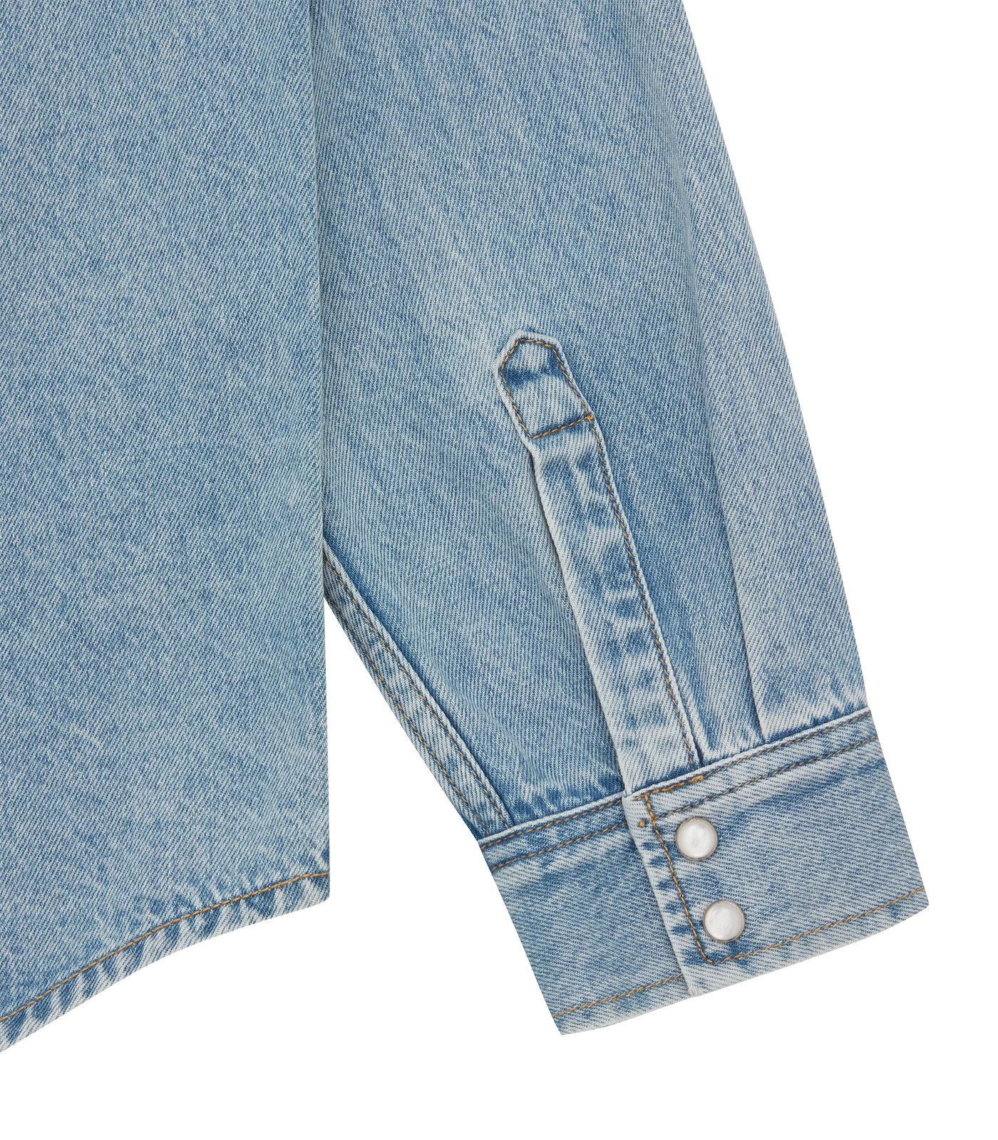 Ice Cream Denim Jacket Chain Stitch Blue