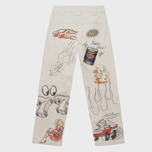 Market Horsepower Pants Ecru