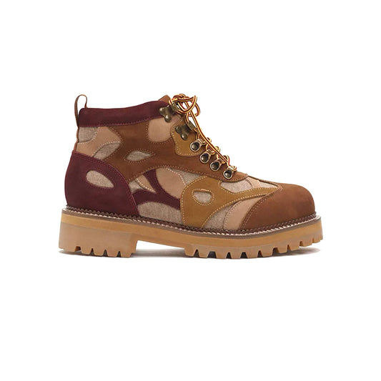 Kid Super Swirl Boots Brown