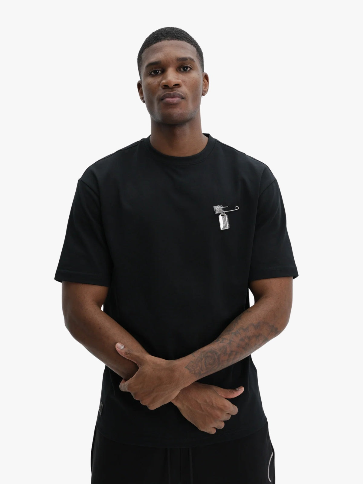 Capone T-Shirt Pin Logo Black