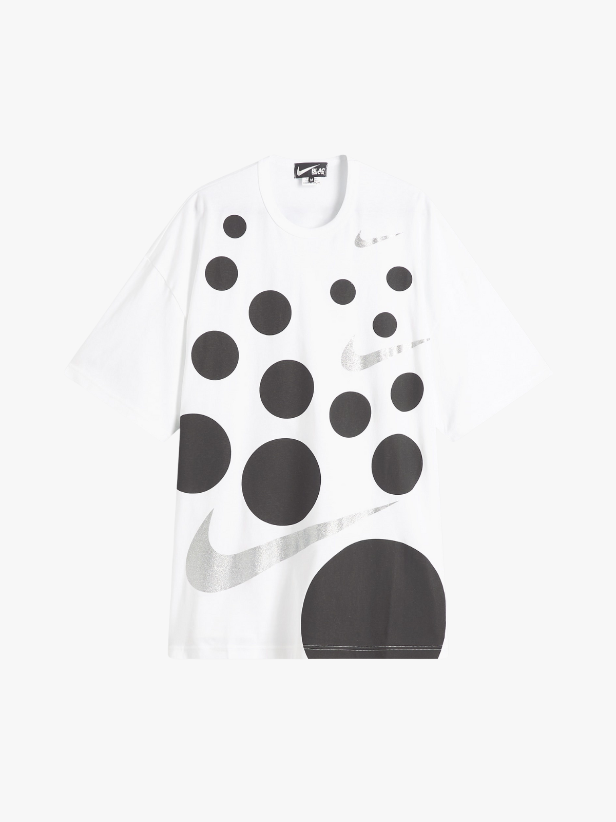 Nike x Comme Des Garcons Black Repeat Logo T-Shirt White