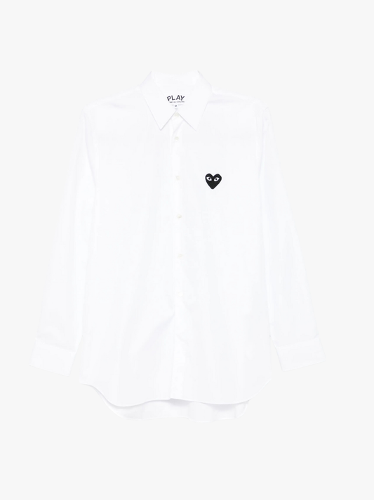 Comme Des Garcons Play Shirt White