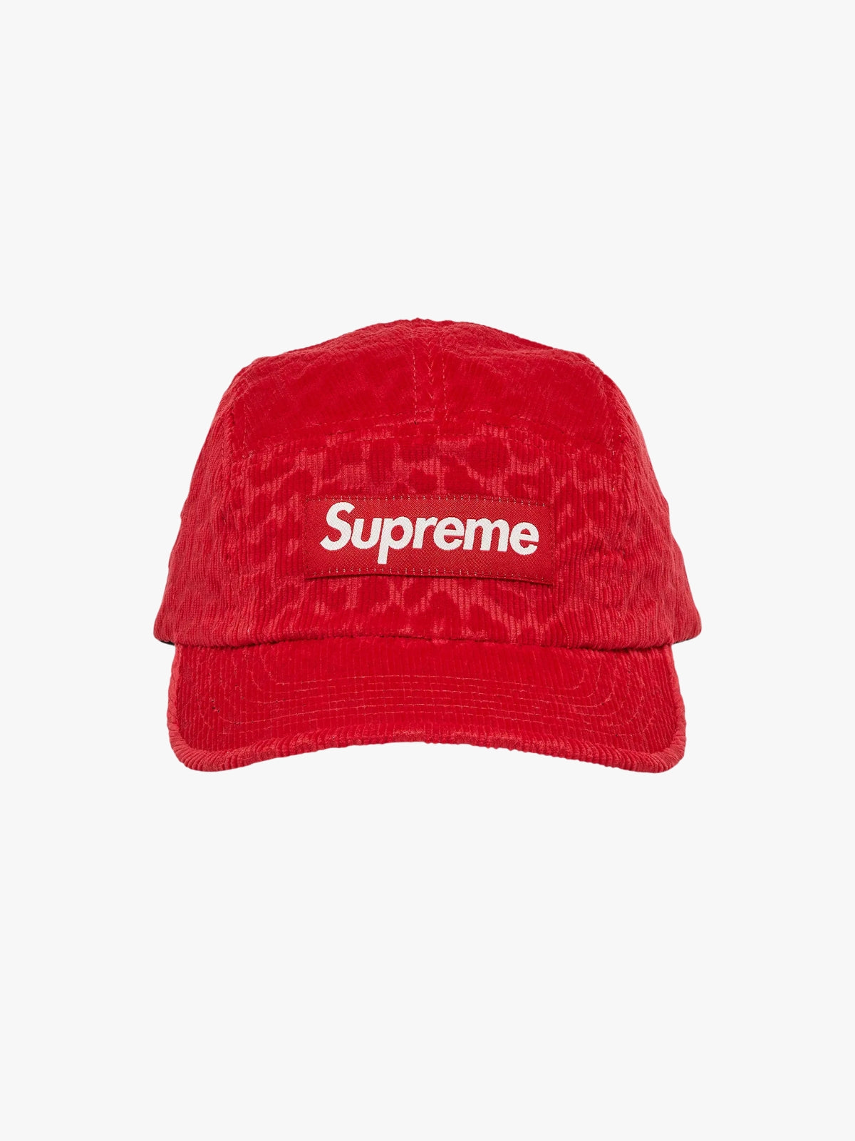 Supreme 5 Panel Cap Red