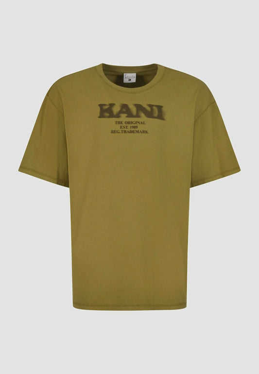 Karl Kani T-Shirt Retro Sprayed Olive