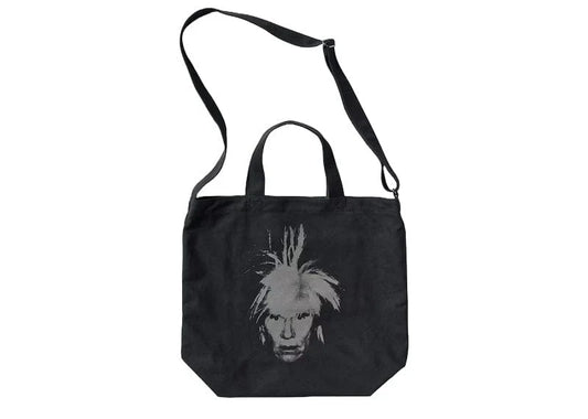 KAWS + Warhol 2-Way Tote Bag Black